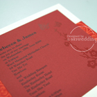 Classic Red - Unique Chinese Invitation - Thumbnail