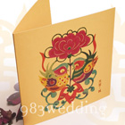 Playful and Lovely Birds Wedding Invite