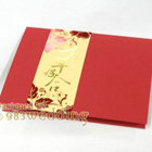 Red pocket invitation
