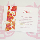 Celebration in Chinese RED - Single Wedding Card