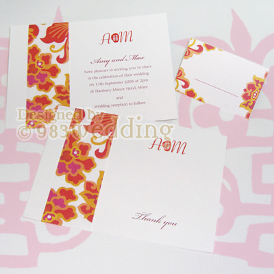 Celebration in Chinese RED - Stationery Set