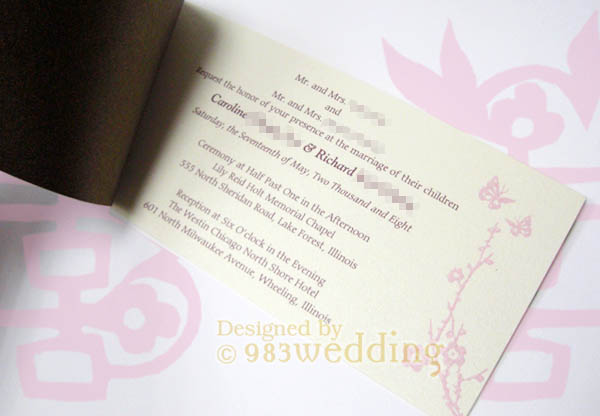 Chocolate Butterfly Love - Insert 01